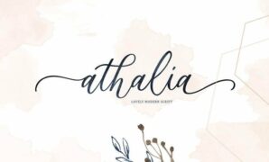 Athalia Script Font