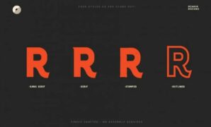 Barlet Typeface Font
