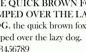 Baskerville Old Face Font