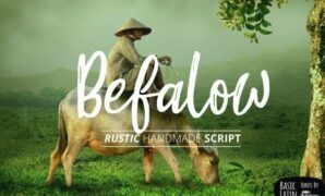 Befalow-font.jpg Befalow Rustic Font
