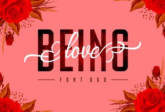 Being Love Duo Font