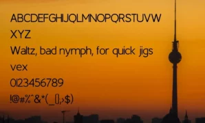 Berlin Font