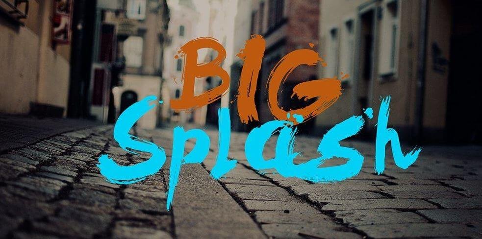 Big-splash-font.jpg Big Splash Brush Font