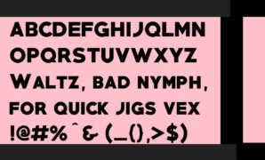 Blackpink Font