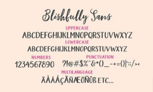 Blishfully Duo Font