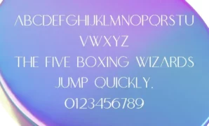 Boowie Sans Serif Font