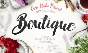 Boutique Calligraphy Font