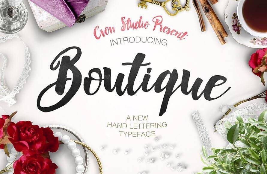 Boutique Calligraphy Font