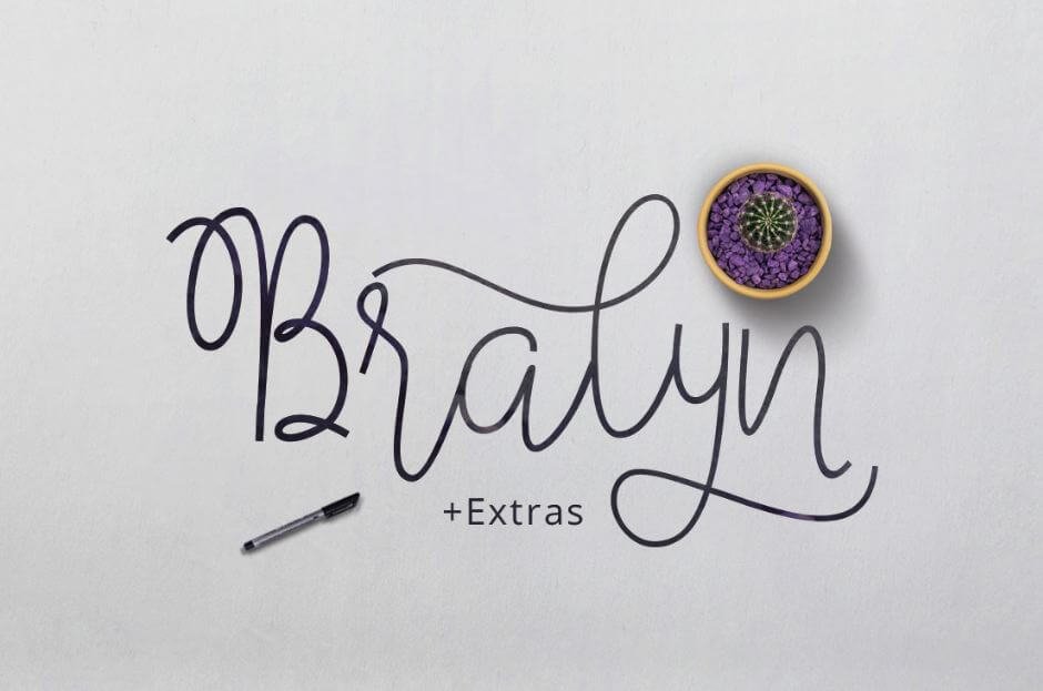 Bralyn Script Font