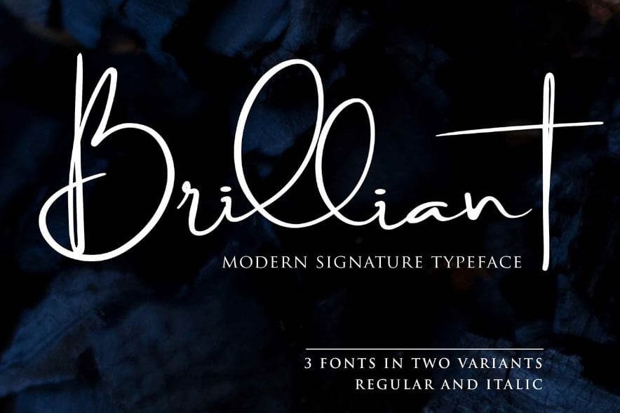 Brilliant Signature Font