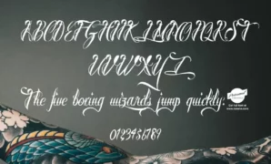 Brother Tattoo Font