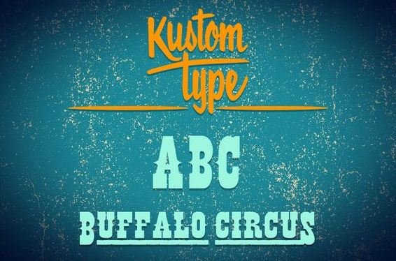 Buffalo Circus Font