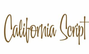 California Script Font