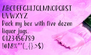 Canvas Script Heavy Font