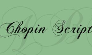 Chopin-script-font.jpg Chopin Script Font