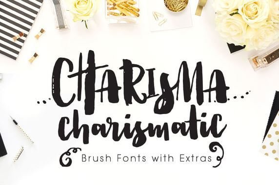 Charisma Brush Font
