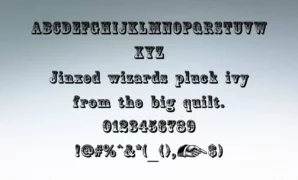 Country Western Font