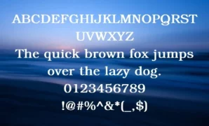 Cowboy Bebop Font