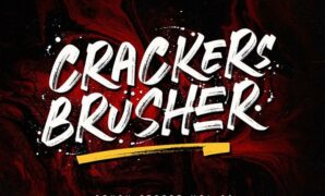 Crackers Brusher Font