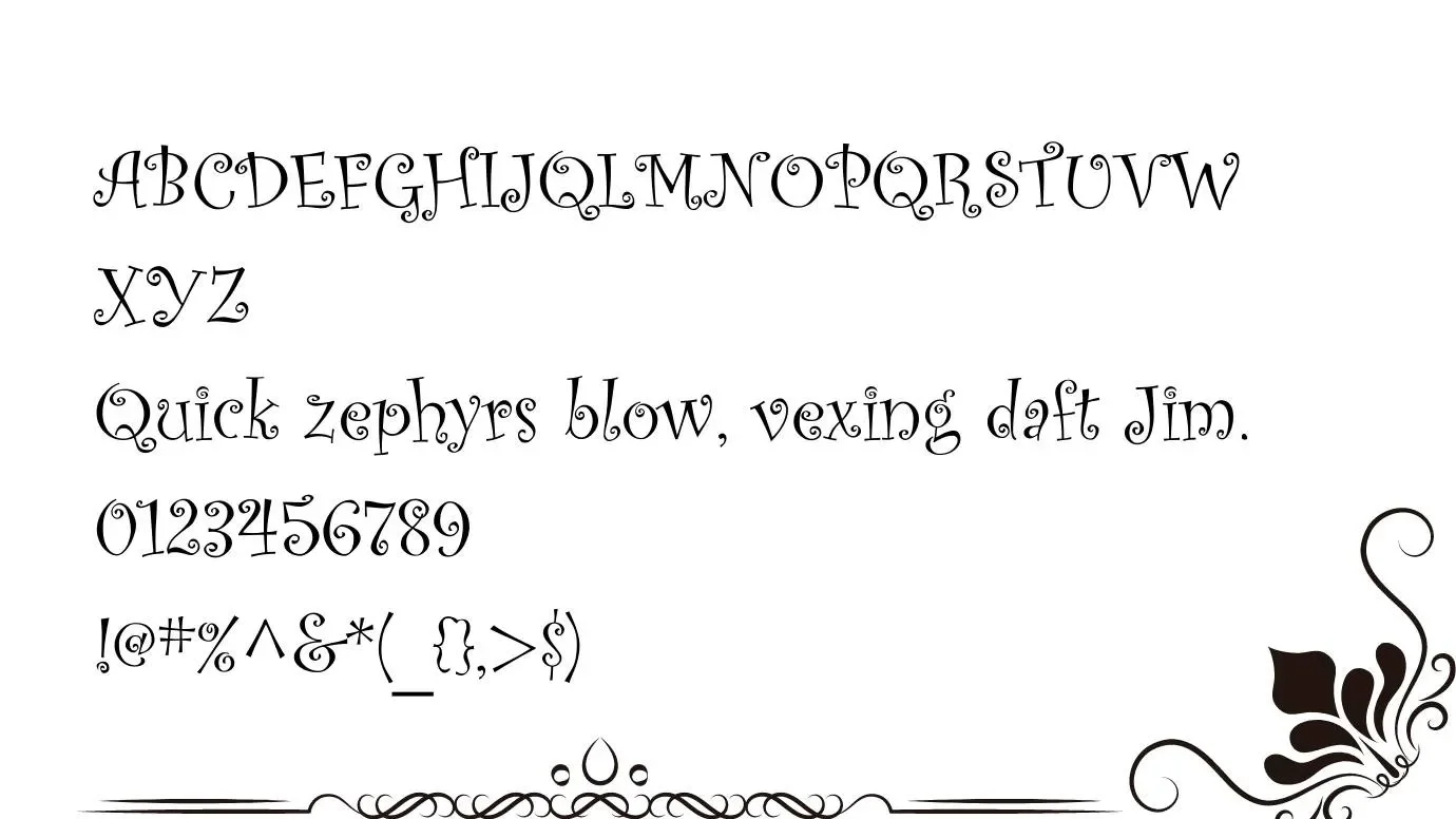 Curlz Font