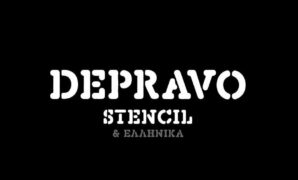 Depravo-font.jpg Depravo Stencil Font
