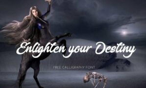 Enlighten Your Destiny Font