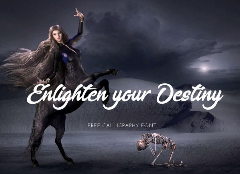 Enlighten Your Destiny Font