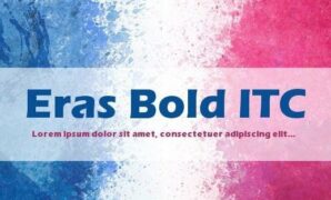 Eras Bold Itc Font