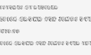 Flintstones-bt-font.png Flintstones BT Font