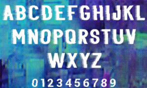 Glitzy Typeface Font