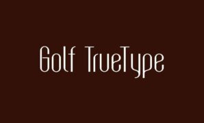Golf TrueType Font