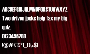 Haettenschweiler Font