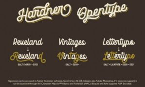 Hardner Vintage Font