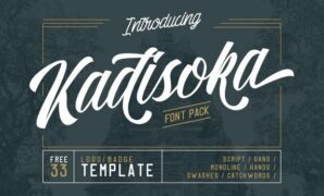 Kadisoka Script Font