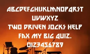 Kiss Band Font