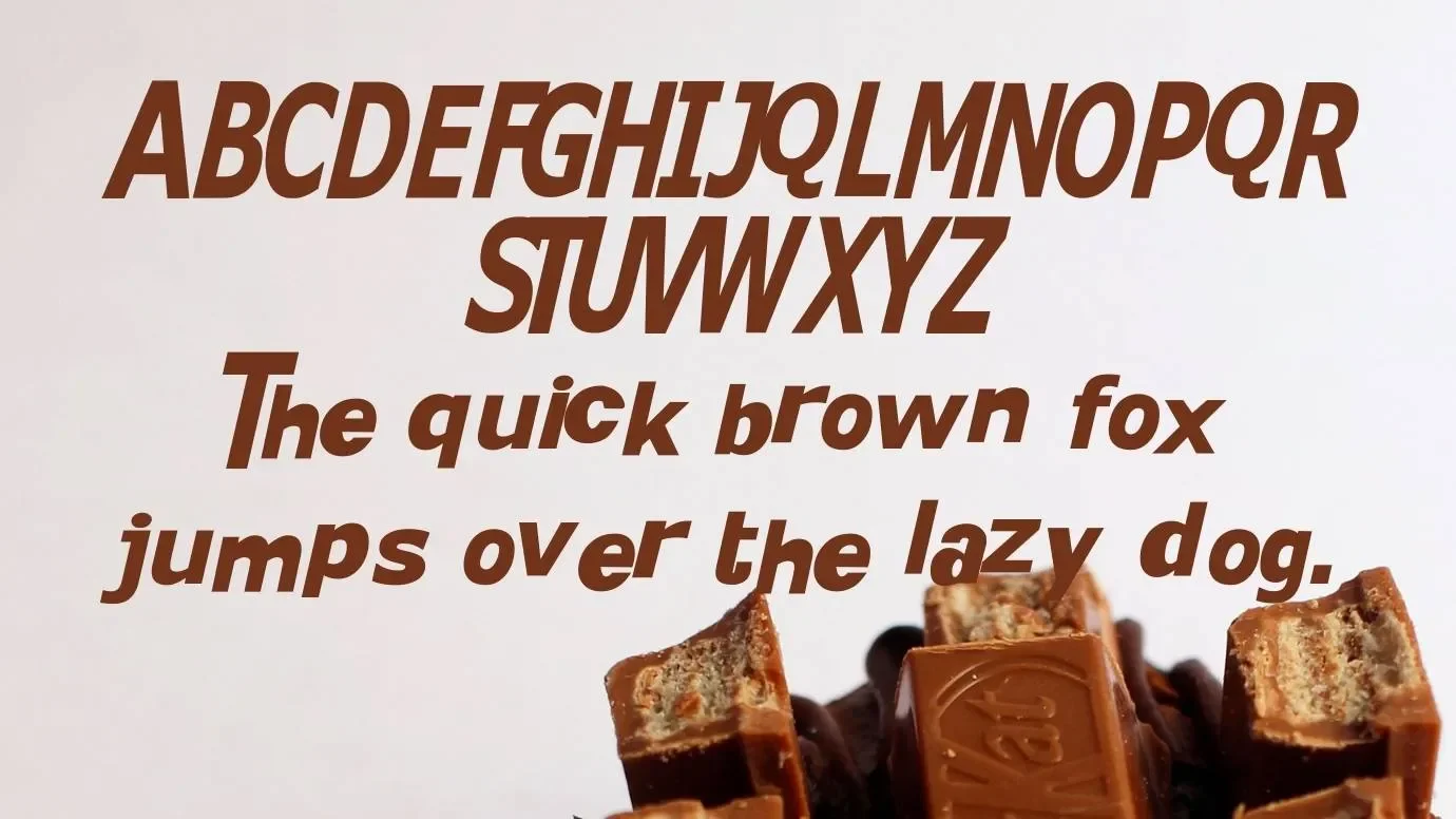 Kit Kat Font