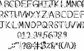 Ks Ice Cream Party Font