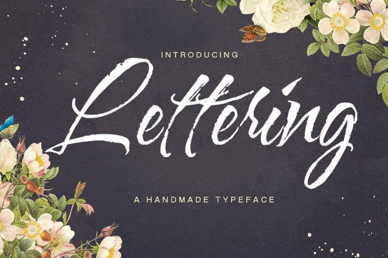 Lettering Script Font - Fonts Studio