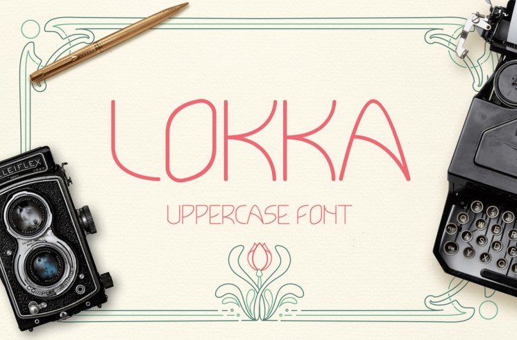 Lokka Typeface Font