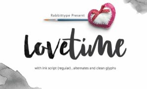 Lovetime Script Font