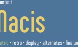 Macis-font.jpg Macis Font