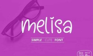 Melisa Fun Font