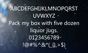 Microsoft Yahei Font