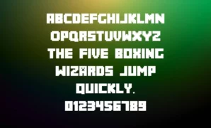 Minecraft Font
