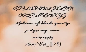 Mix Palmer Script Font