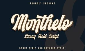 Monthelo Vintage Font