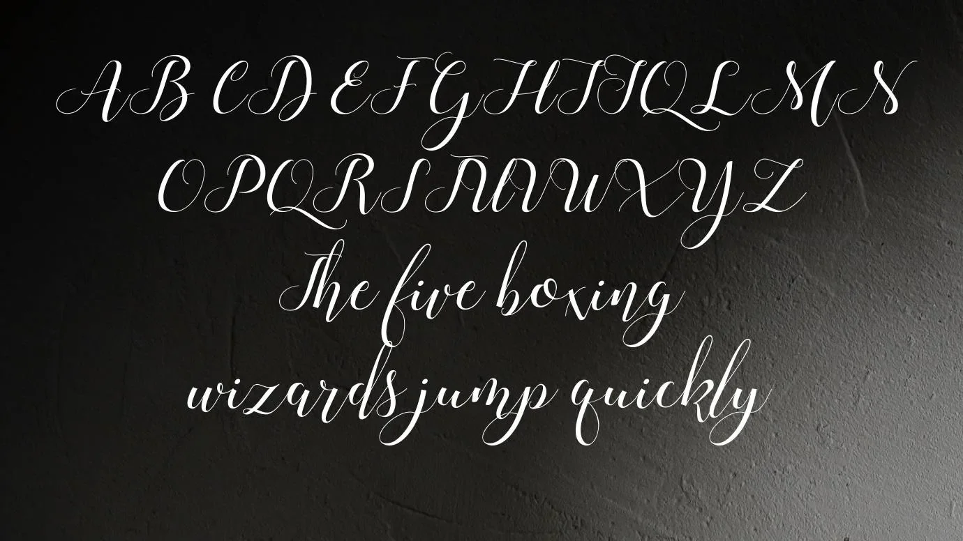 Montic Script Font