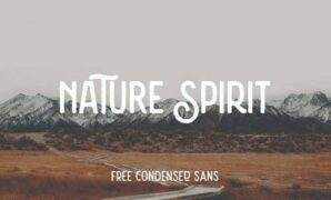 Nature-spirit-font.jpg Nature Spirit Vintage Font