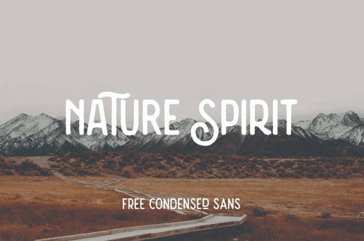 Nature Spirit Vintage Font
