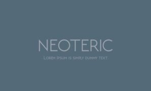 Neoteric Font